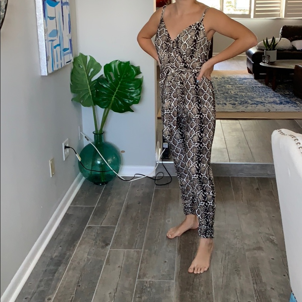 Python jumpsuit small